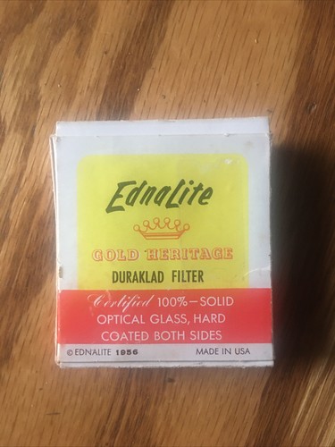EDNALITE Gold Heritage Optical Glass Filter, Series 5, Chrome - Picture 2 of 3