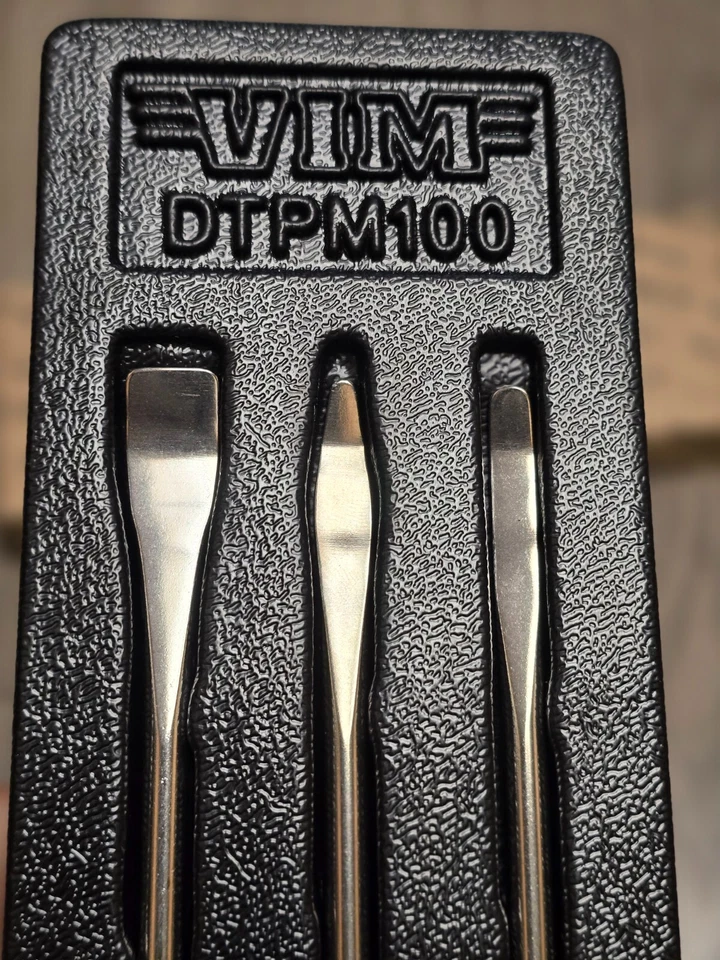 VIM 3pc Mini Precision Double Sided Panel & Trim Tool Prying Set #DTPM100 - Image 2 of 4