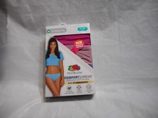 Fruit Of The Loom Women's Multicolor 6 Pk Bikinis 8/XL  9/2X