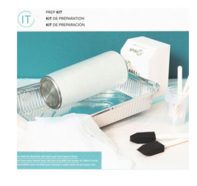 WE R MEMORY KEEPERS SPINIT PREP KIT-TUMBLER DEKORIEREN/VERSIEGELN EINWEGWERKZEUGE