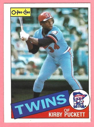 1985 O-Pee-Chee #10 Kirby Puckett Rookie Minnesota Twins MLB HOF OPC RC NRMT
