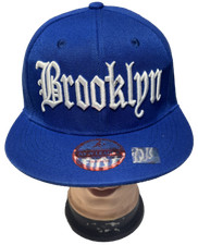 BROOKLYN New York 3D Embroidered Snapback Adjustable Baseball Cap Hats LOT 1-12