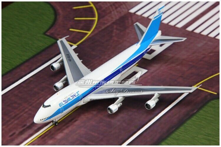 1:400 Phoenix El Al BOEING 747-200 Passenger Airplane