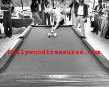 Willie Mosconi~Hustler~Playing Pool~Pool~Billiards~Shooting Pool~Photo~Poster