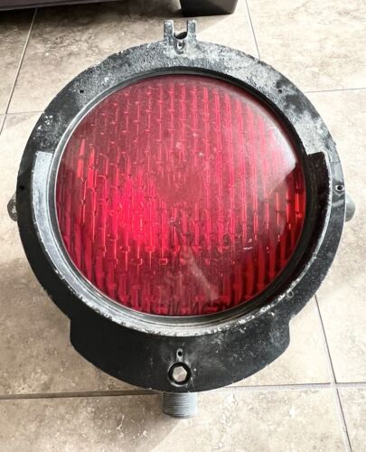 Safe Tran Systems Train Crossing Light Railroad Red Signal 11” Tested Working - 第 1/11 張圖片