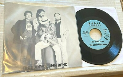 The Buddy Owen Band - Pretty Bad Your Damn Self 45 w/sleeve rare blues rock HEAR