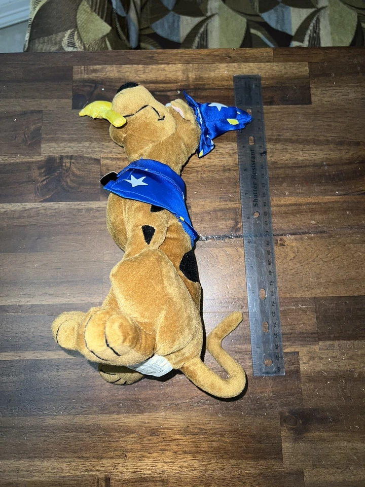 Peluche Scooby Doo Mago Mago 10" Peluche Juguete Perro Foto 3 de 4