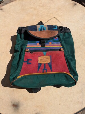 GENUINE PENDLETON BACKPACK - SOUTHWESTERN - 100% WOOL