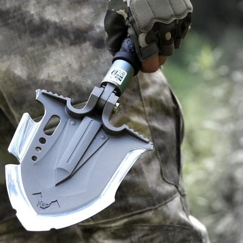 Martensitic Steel Survival Shovel Set - Durable & Reliable for Any Challenge - Picture 10 of 10