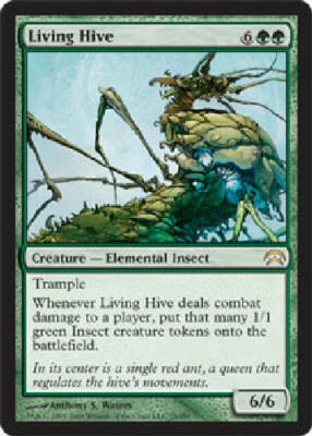 LIVING HIVE X4 4 4X Planechase MTG Magic the Gathering Cards DJMagic