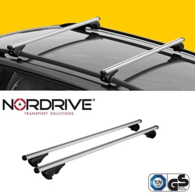 NORDRIVE YURO ALU Dachträger für TOYOTA PROACE CITY VERSO - Offene Reling  2020+