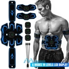 EMS Abdominal Muscle Toning Trainer ABS Stimulator Toner Fitness Binder Gym Belt