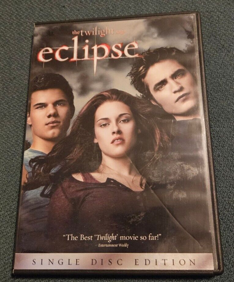 The Twilight Saga: Eclipse 2010 DVD Tested Plays