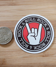 Rock Music STICKER Pop Music Sticker Heavy Metal Rock and Roll Rock n Roll