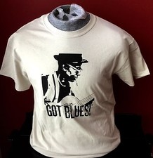 LIGHTNIN...GOT BLUES... 7 GUITAR T-SHIRT SIZE XL and all other sizes