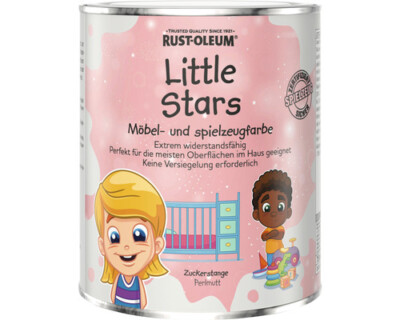 Little Stars Möbelfarbe Spielzeugfarbe Zuckerstange pink 750 ml