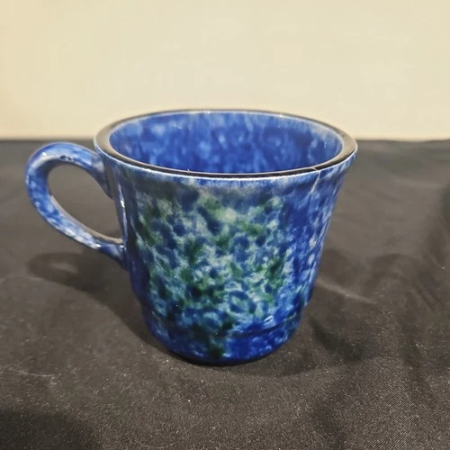 Vintage STANGL POTTERY Mediterranean Blue Mug