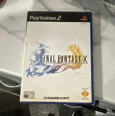 SquareSoft Final Fantasy X Sony PlayStation 2 PS2 (PAL) Game Disc + DVD - Image 1 of 4