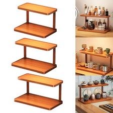 Desktop Organizer Rack Bookshelf Multiuse Sundries Display Shelf for Tables Cup