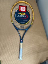 Wilson US Open Tennis Racquet Racket 4 3/8'' Grip Size Graphite Titanium