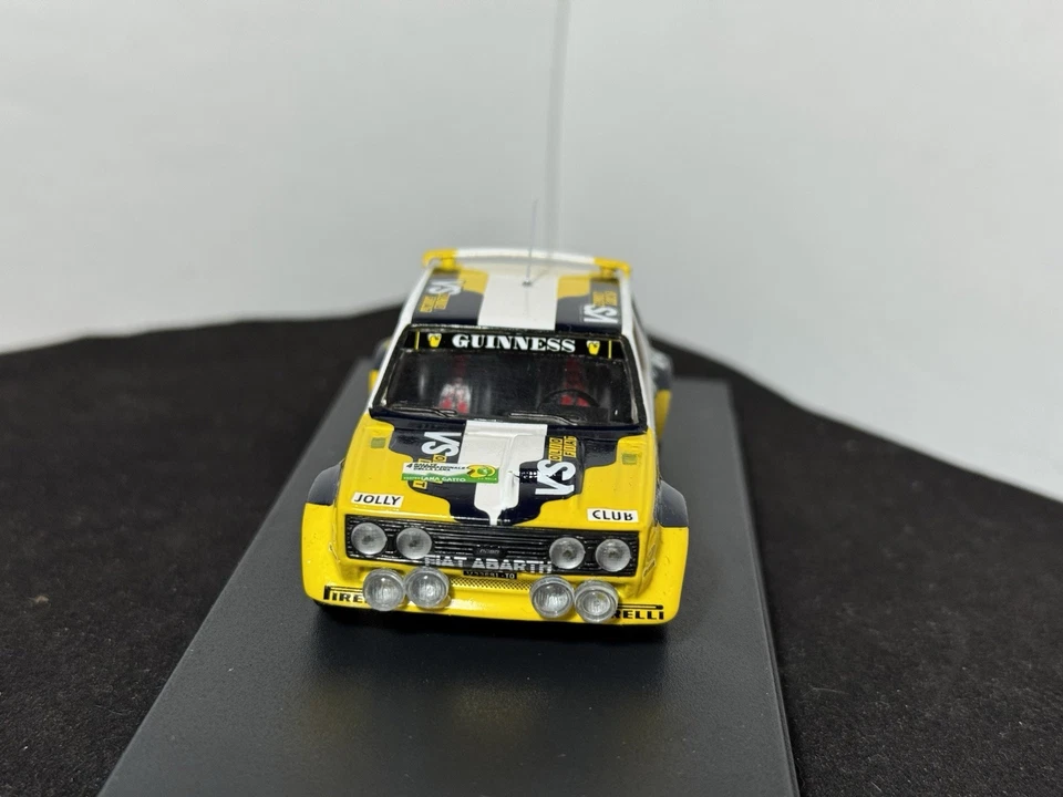 FIAT 131 ABARTH VS OLIO FIAT #5 T.TOGNANA-S.CRESTO RALLY DELLA LANA 1981 Tk 1:43 - Immagine 3 di 4
