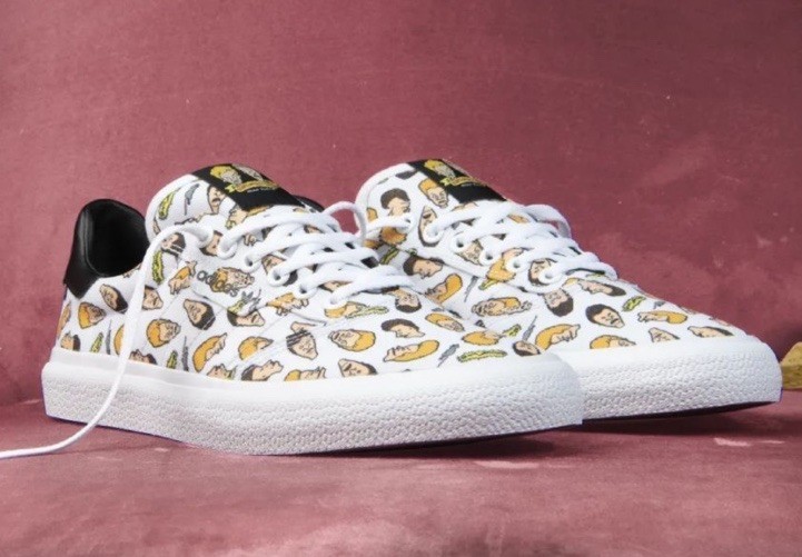 Beavis and Butthead x 3MC Vulc Cloud White Size 9 W Defects