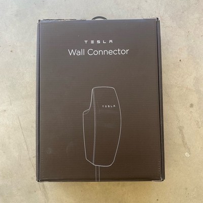 Tesla Gen 3 Wall Connector, OEM Level 2 Home EV Charger, 48A WiFi, Model X/S/3/Y
