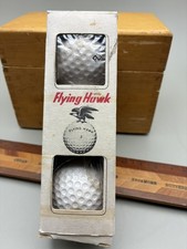 Vintage Golf Balls New Old Stock Flying Hawk - 3 Balls Total