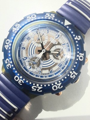 Swatch: Aqua-Chrono ''Nikiphoros'' (Ref. No.: SBZ102) Flex Band *New/ Top Rarity!*