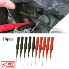 10X Multimeter Test Lead Extention Back Probes Sharp Needle Micro Pin For Banana