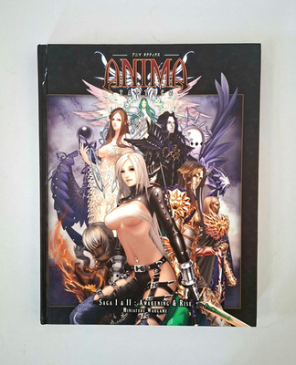 Anima Tactics: Saga I & II: Awakening & Rise - Miniatures Game Rulebook OOP