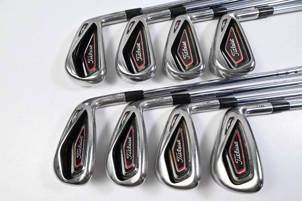 Titleist 712 AP1 Irons / 4-PW+GW / Stiff Flex XP 90 S300 Shafts - Image 2 of 4
