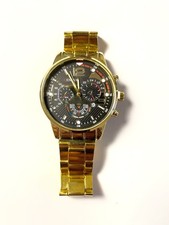 Geneva Quartz Chronograph Analog Wristwatch B...