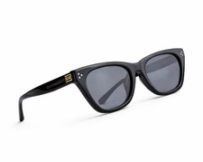 Gentle Monster Gisele 01 Sunglasses Black cat Eye Frame With Case New