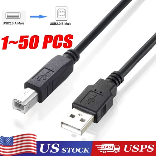 Buy NEW USB 2.0 A TO B High Speed Printer Scanner Premium Cable Cord 1.5m Lot – Best Price & Deal Buy NEW USB 2.0 A TO B High Speed Printer Scanner Premium Cable Cord 1.5m Lot – Best Price & Deal