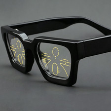 Custom Made Progressive Multifocus Photochromic Reading Glasses Near Far Vision