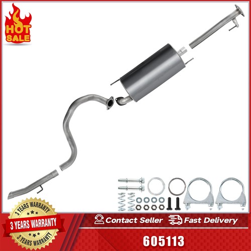 Stainless Steel Muffler Tailpipe Exhaust Kit fits: 2010-2023 Toyota 4Runner 4.0L