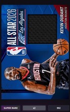 Topps NBA Collect Digital, Kevin Durant all star 2026, Super rare
