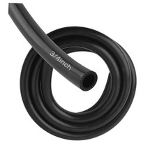 9.84 Ft 3/4 Heater Hose,ID19mm OD28mm 3/4 Silicone Heater Black 3/4In 9.84Ft
