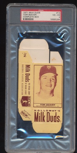 Tom Seaver #13 1971 Milk Duds Complete Box card