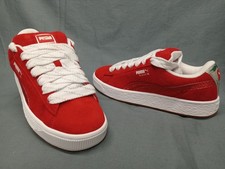 Puma XL Holiday Glitz JR 401805 01 Red White Silve Girls Size 6.5 NEW NO BOX