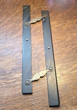 Ebony & Brass Parallel Rule 12" maratine cartographers navigators architect tool