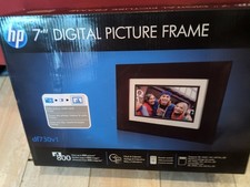 HP DF730V2 Digital Picture Frame Complete 7  New In Box