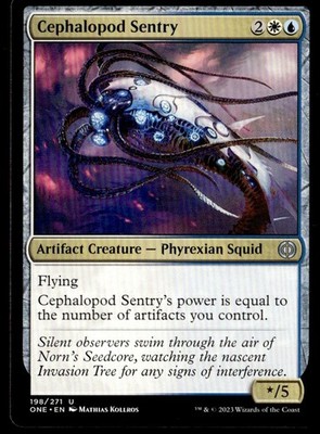 2023 Phyrexia: All Will Be One Cephalopod Sentry Expansion/Uncommon #198