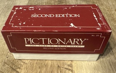 Pictionary Second Edition 1987 Vintage The Game Of Quick Draws Cards CARDS ONLY