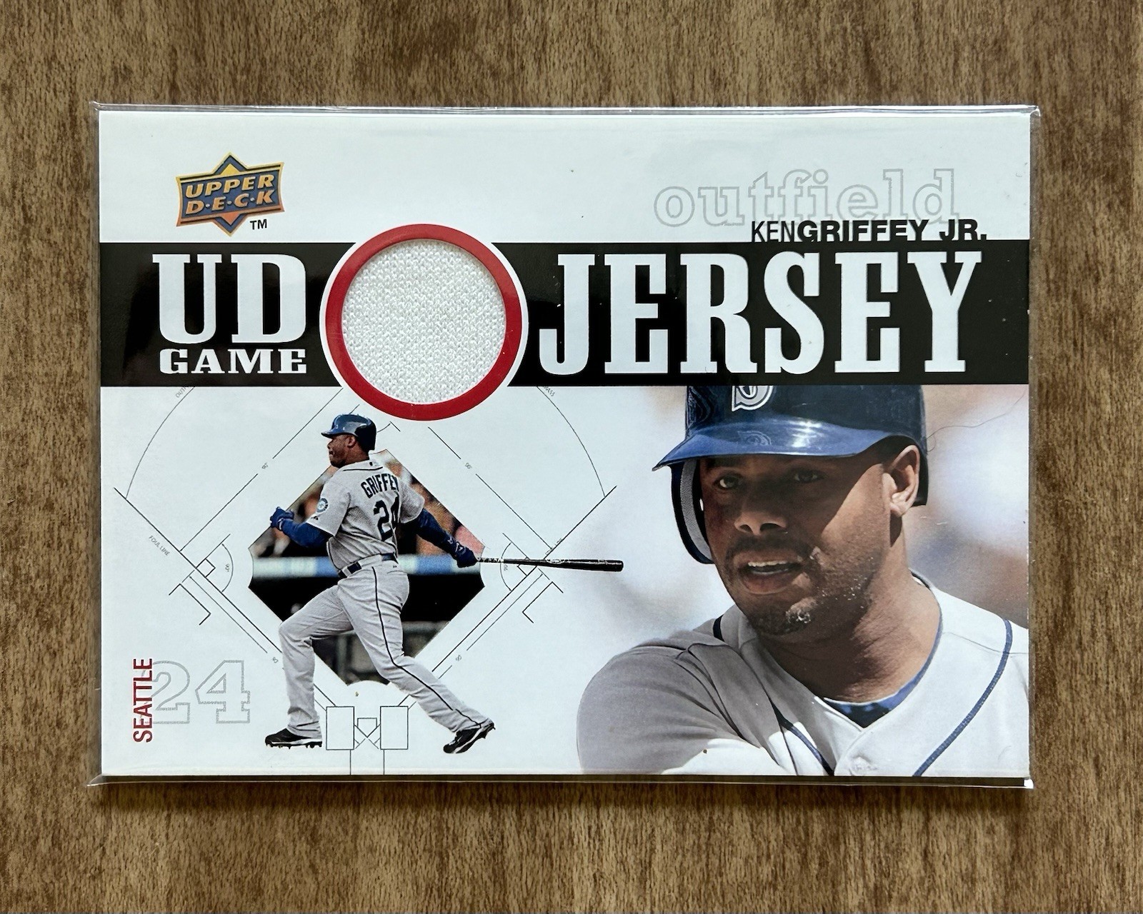2010 Upper Deck - Ud Game Jersey Ken Griffey Jr #UDGJ-KG (MEM) view 1