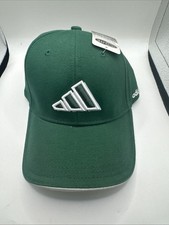 Adidas Climalite Three Stripe Vintage Hat Green White New With Tags 216506