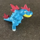 Vintage TOMY Pokemon Nintendo Feraligatr PVC Figure 2" Blue Collectible Toy