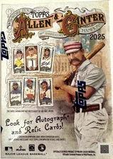 2025 TOPPS ALLEN & GINTER BASEBALL BLASTER BOX
