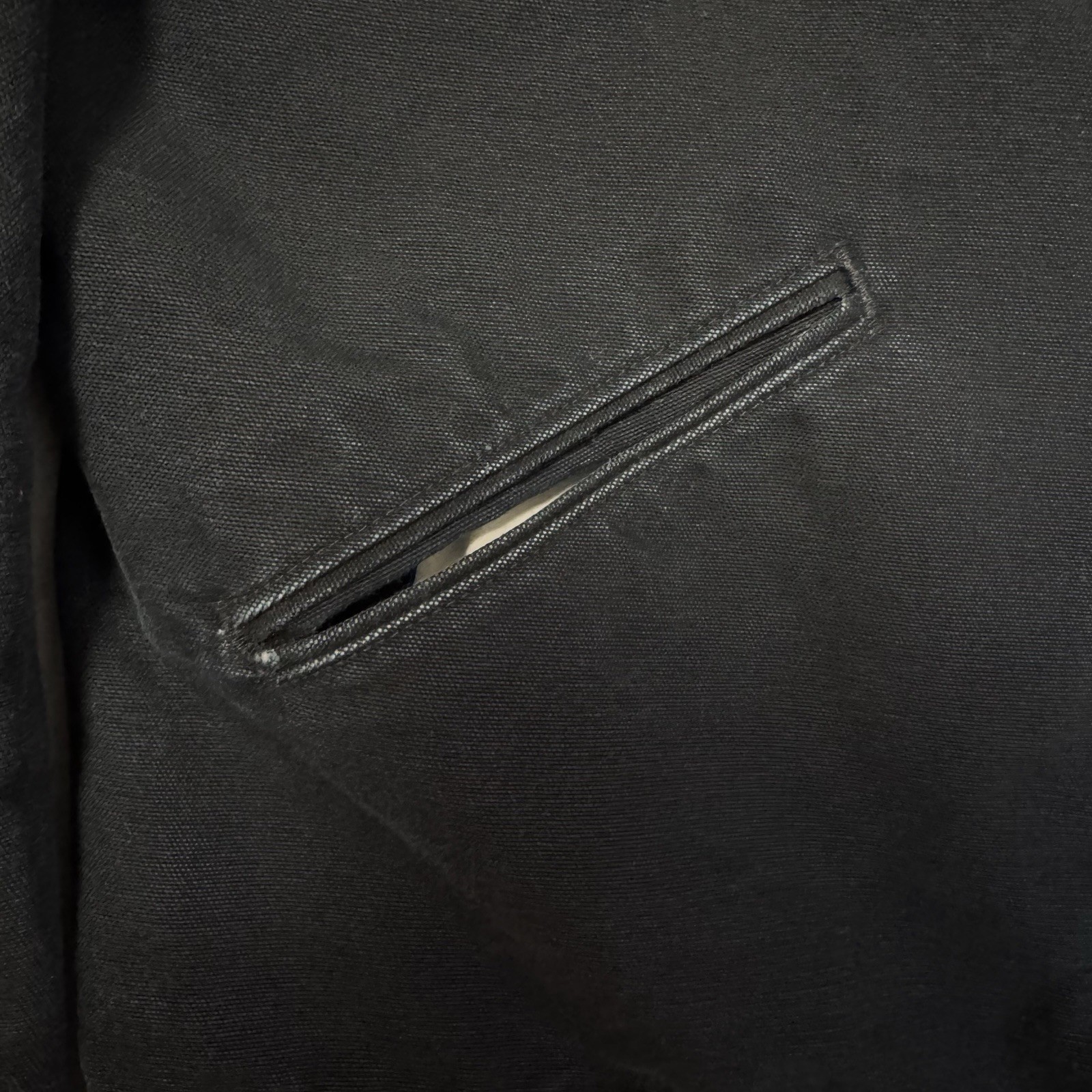 Y2k Carhartt J001-BLK Blanket Lined Detroit Size Large Tall thumbnail 7